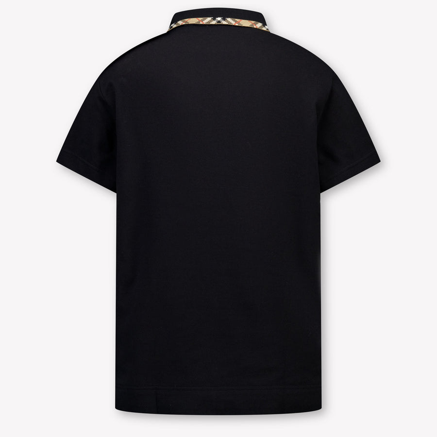 Burberry JOHANE Kinder Garçons Polo En Noir