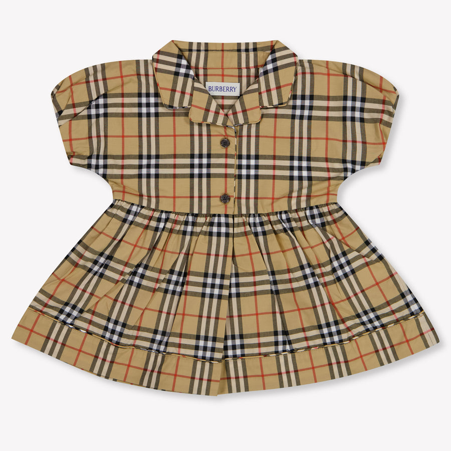 Burberry Bea Baby Mädchen Kleid in Beige