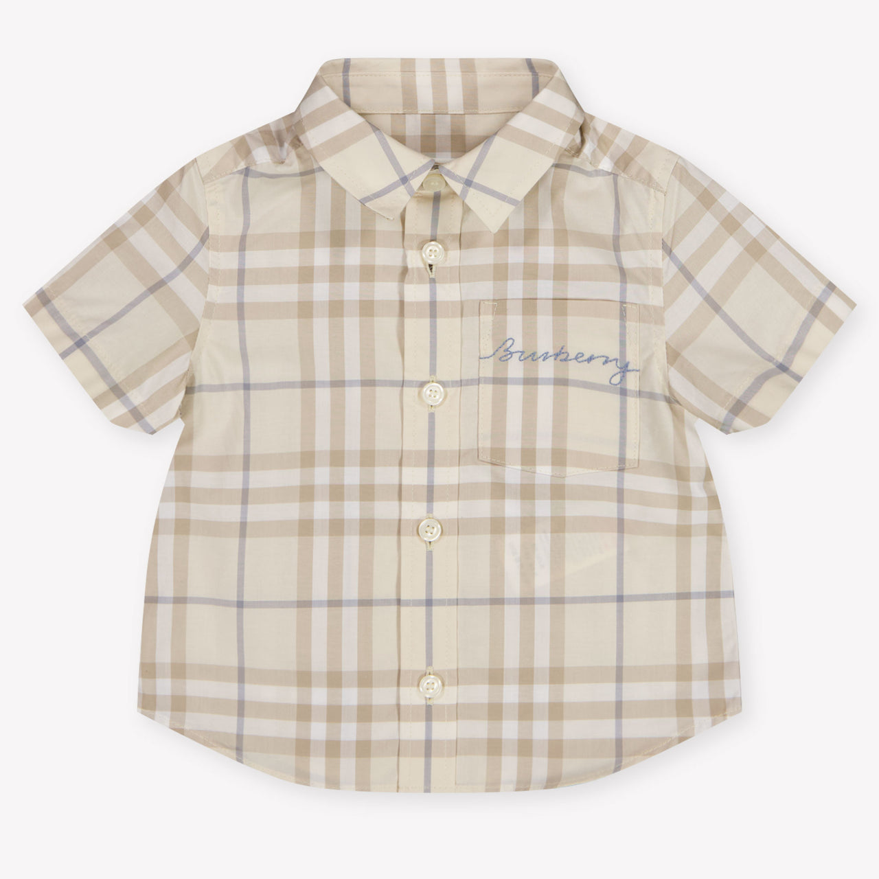 Burberry Owen bébé Garçons Chemisier Beige Clair