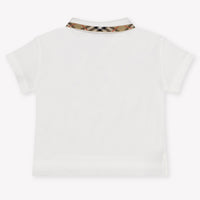 Burberry JUAN bebe Chicos polo en Blanco