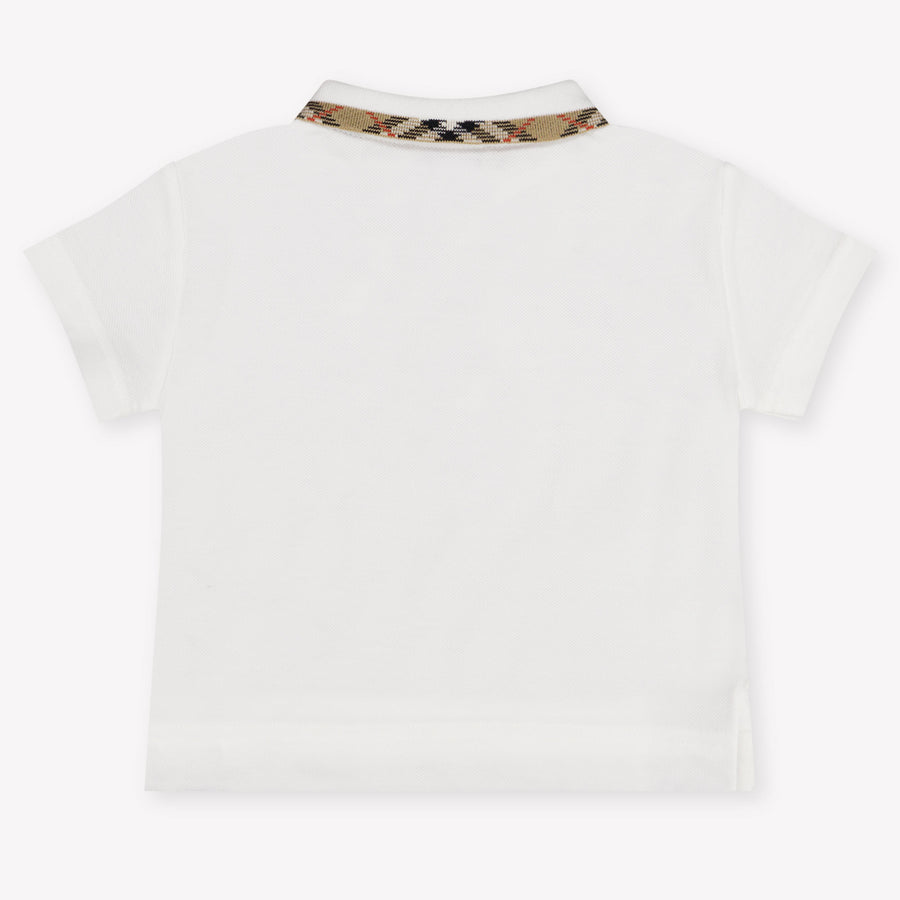 Burberry JUAN bebe Chicos polo en Blanco