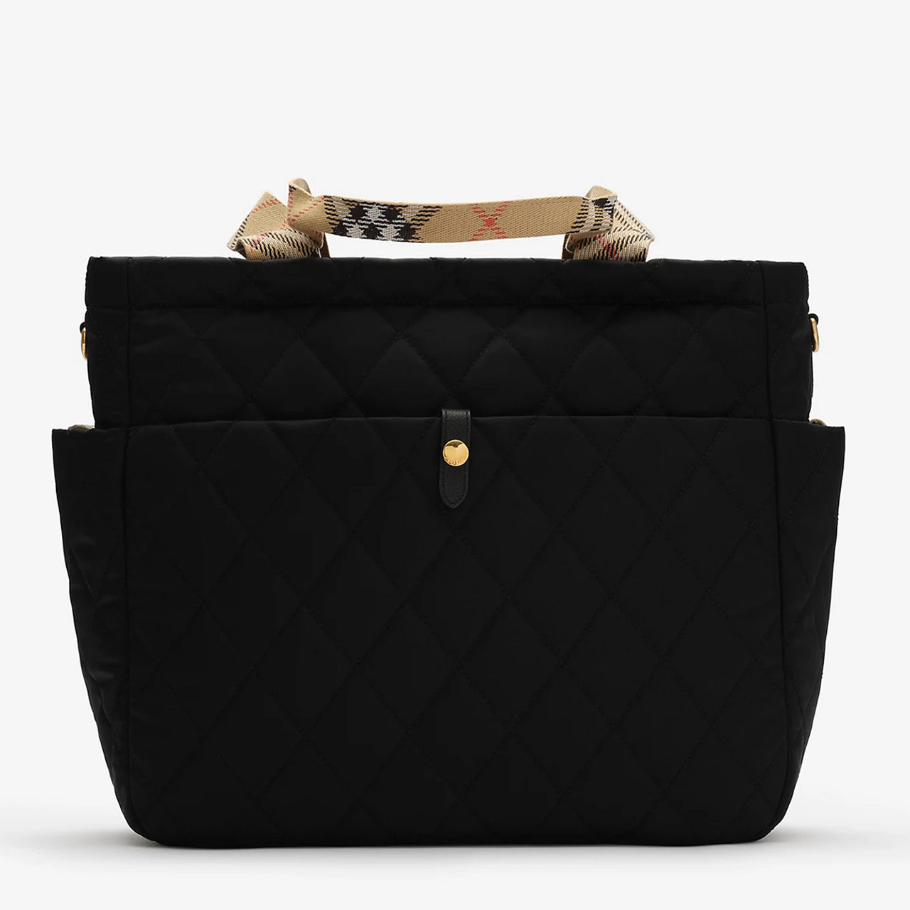 Burberry Cambridge Baby Unisex Borsa per pannolini dentro Nero