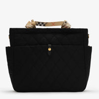 Burberry Cambridge Baby Unisex Borsa per pannolini dentro Nero