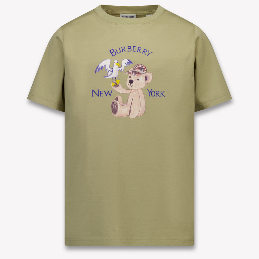 Burberry Cedar Unisex Kinder T-Shirt in Hellbeige