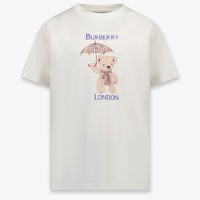Burberry CEDRO Bambini Unisex Maglietta dentro Off White