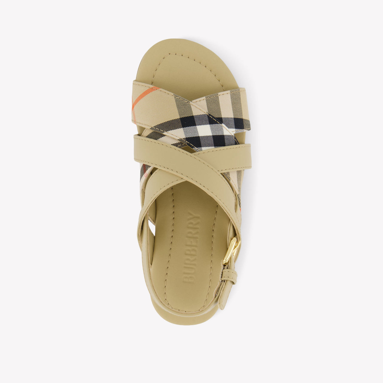 Burberry Cleo Meisjes Sandalen In Beige