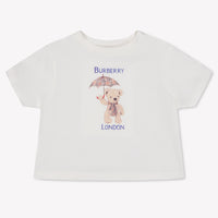 Burberry CEDRO Baby Unisex Maglietta dentro Off White
