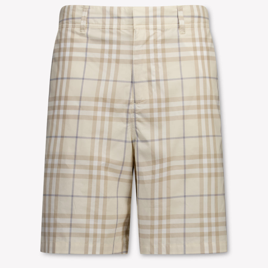 Burberry Oscar Jungen Shorts in Hellbeige