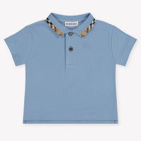 Burberry JOHANE Bébé Garçons Polo En Bleu Clair