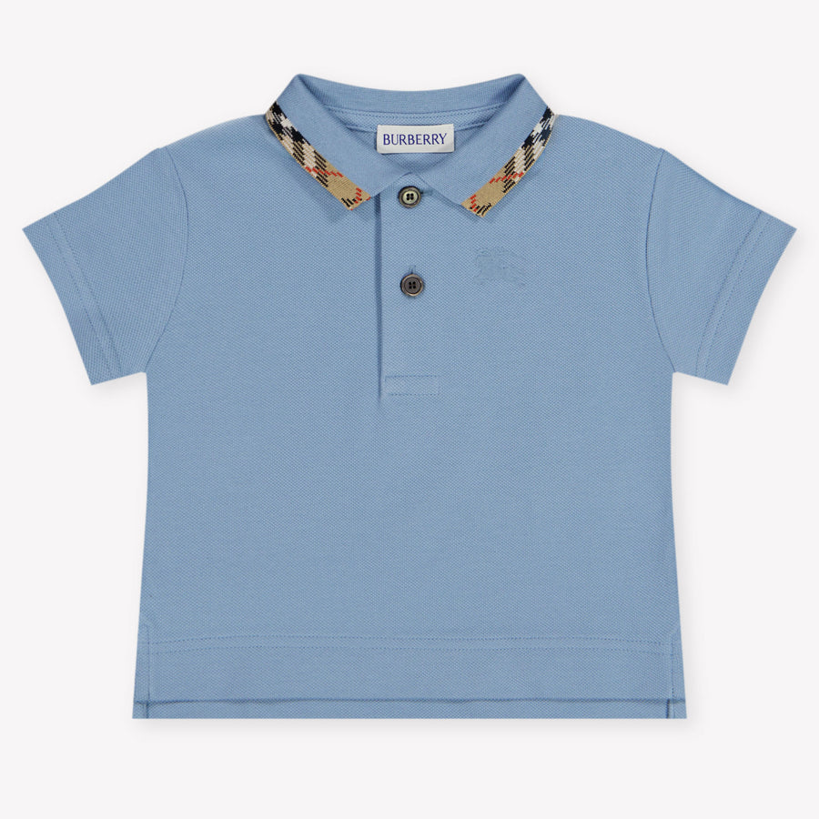Burberry JOHANE Bébé Garçons Polo En Bleu Clair