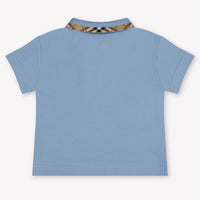 Burberry JOHANE Bébé Garçons Polo En Bleu Clair