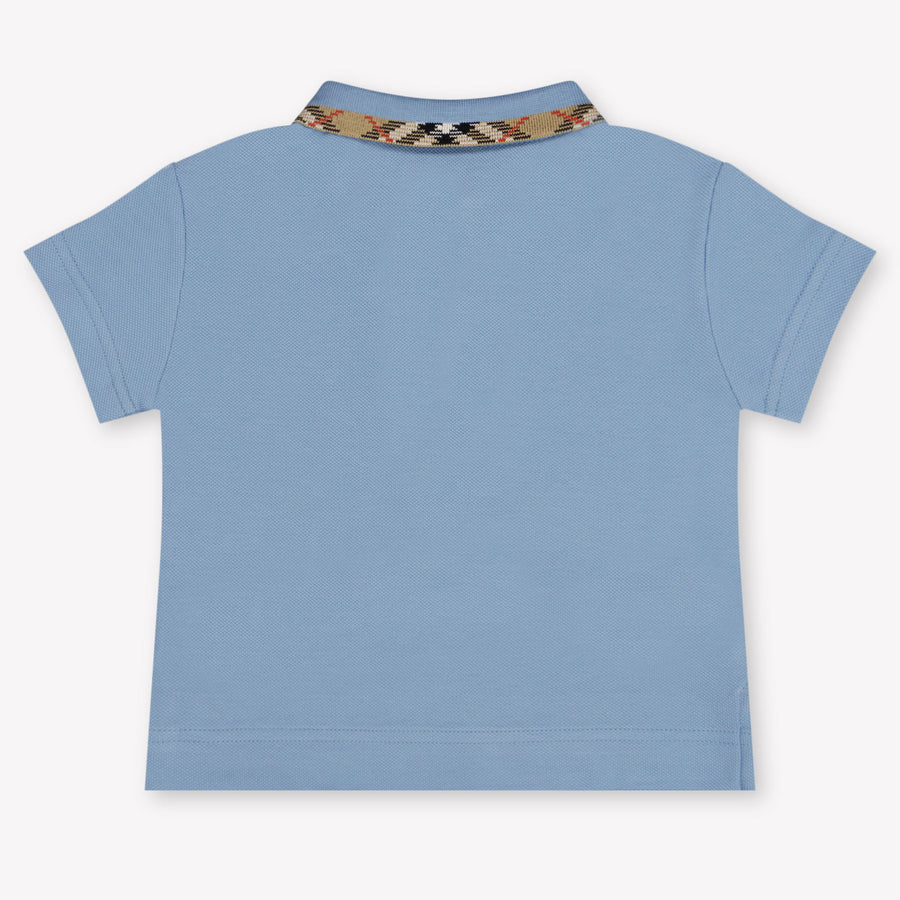 Burberry JOHANE Bébé Garçons Polo En Bleu Clair
