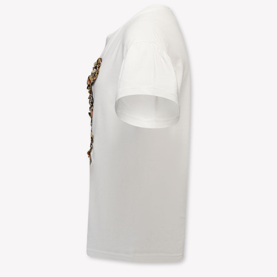 Burberry Roxy Bow Kinder Chicas Camiseta adentro Blanco Roto