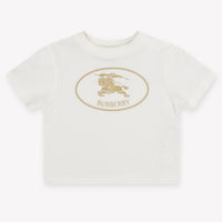 Burberry CEDRO bebe Unisex Camiseta adentro Blanco Roto