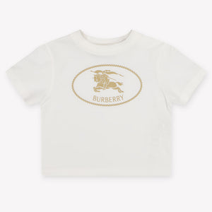 Burberry CEDRO bebe Unisex Camiseta adentro Blanco Roto