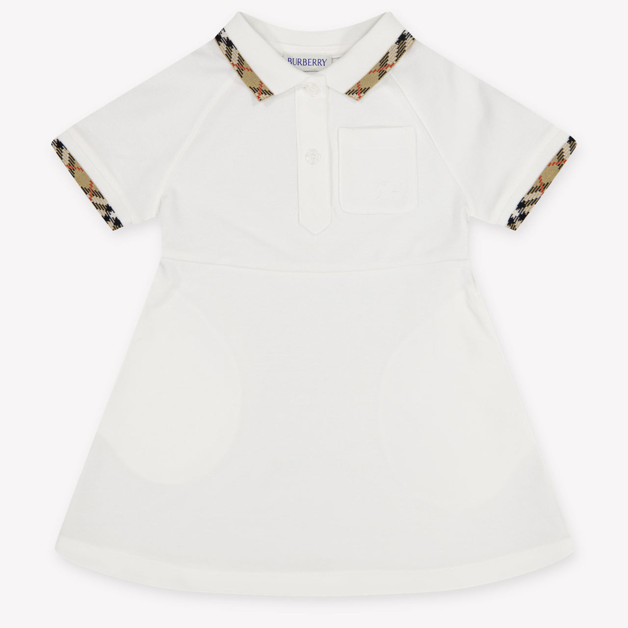 Burberry bebe Chicas Vístete Blanco