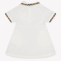 Burberry bebe Chicas Vístete Blanco
