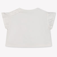 Burberry Roxy Arco Bebé Chicas Camiseta adentro Blanco Roto