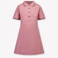 Burberry Romola Kindergarten Chicas Vístete Rosa
