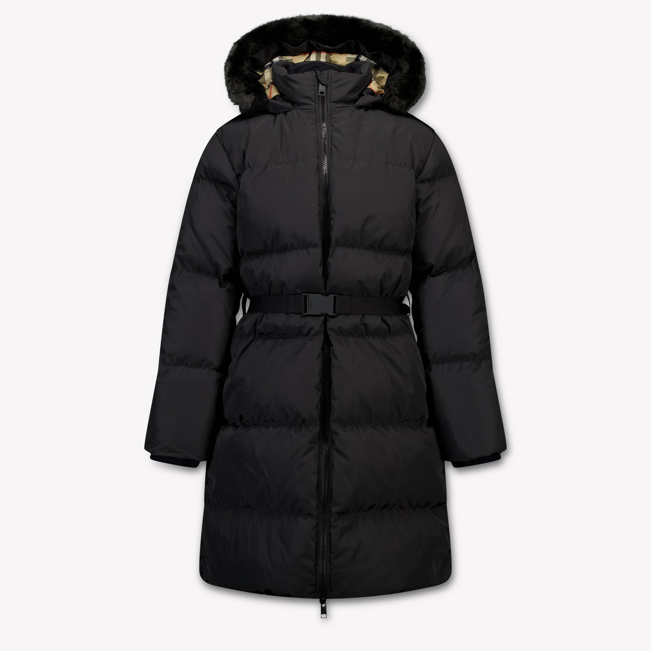 Burberry Janine Kinder Mädchen Wintermantel In Schwarz
