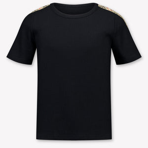 Burberry Pippy Kindergarten Chicas Camiseta adentro Negro