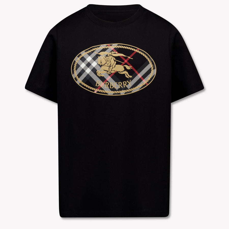 Burberry Cedar Boys T-Shirt in Black