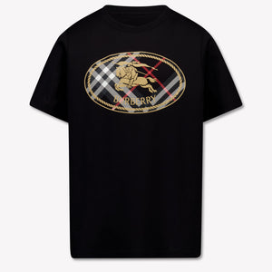 Burberry Cedar Boys T-Shirt in Black
