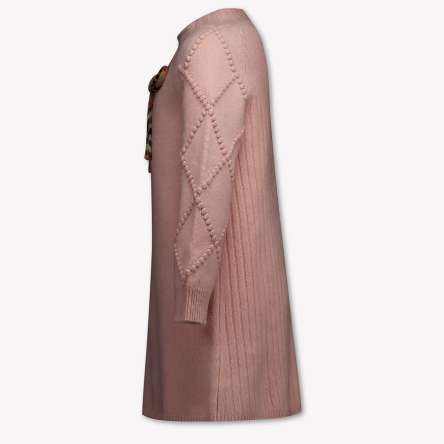 Burberry Bessie Kinder Ragazze Vestirsi Rosa Chiaro