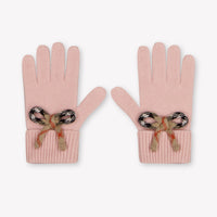 Burberry Bonnie Kinder Chicas guantes en Rosa claro
