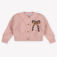 Burberry Bonnie bébé Filles Pull en Rose Léger