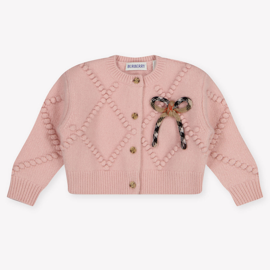 Burberry Bonnie bébé Filles Pull en Rose Léger