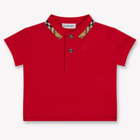 Burberry JOHANE Baby Boys Polo In Red