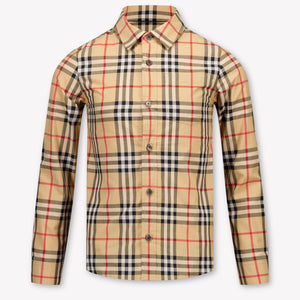 Burberry Owen Chicos Blusa para niño en Beige