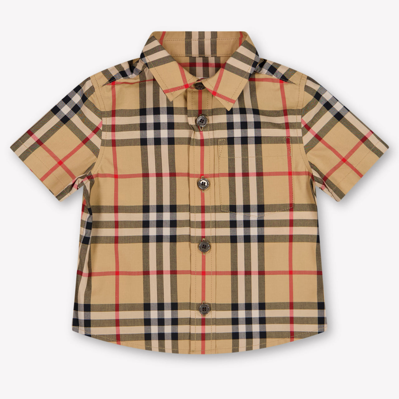 Burberry Owen Baby Garçons Blouse en Beige