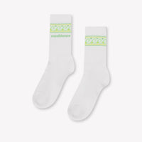 CASABLANCAEnfants Unisexe Chaussettes dedans Blanc