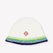 CASABLANCA Bambini Unisex Cappello dentro Bianco