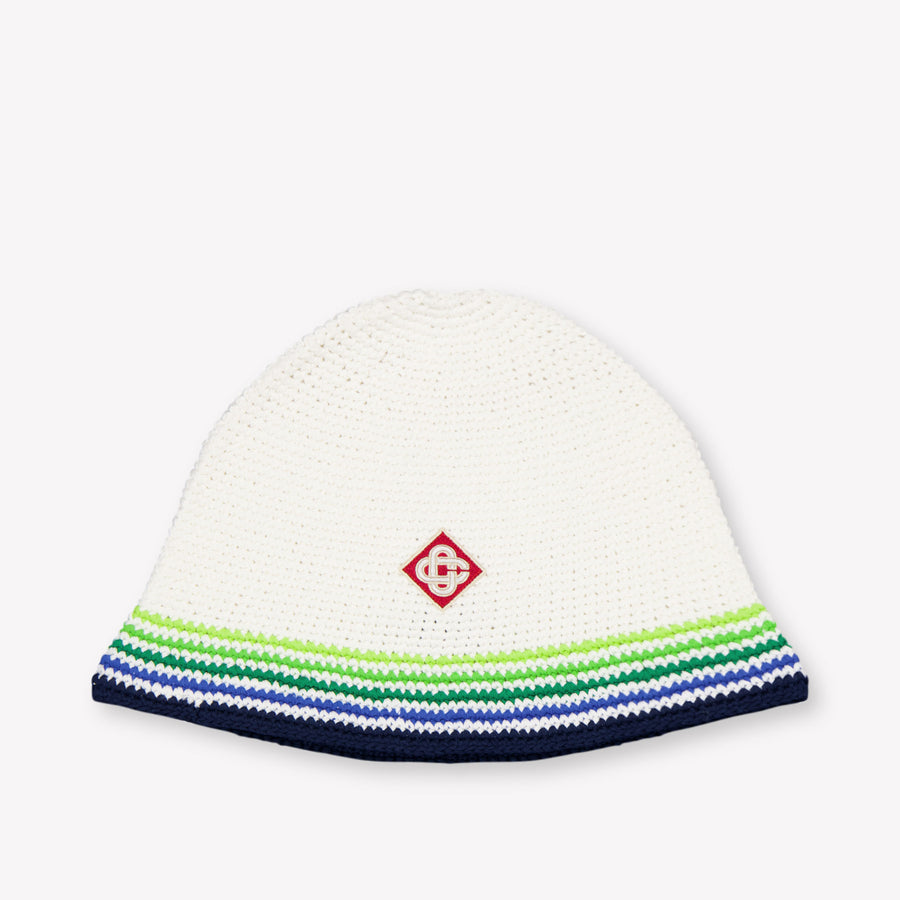 CASABLANCA Bambini Unisex Cappello dentro Bianco