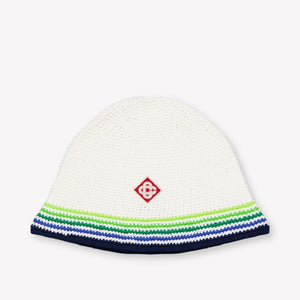 Casablanca Kinder Unisex Hoed In Wit