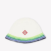 CASABLANCA Bambini Unisex Cappello dentro Bianco