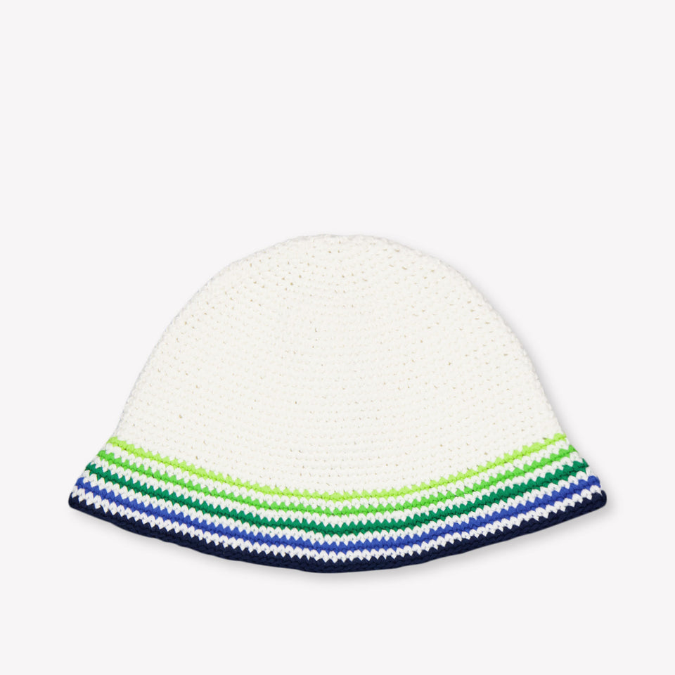 CASABLANCA Bambini Unisex Cappello dentro Bianco