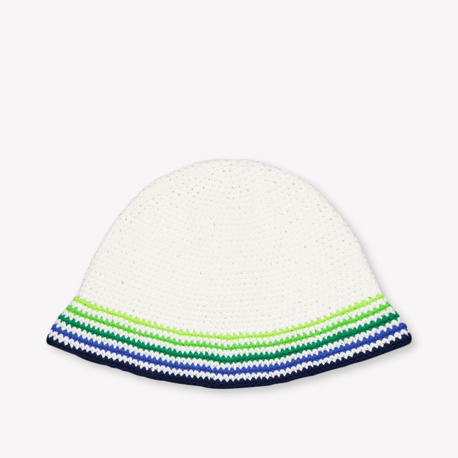 CASABLANCA Kinder Unisex-Mütze Weiß