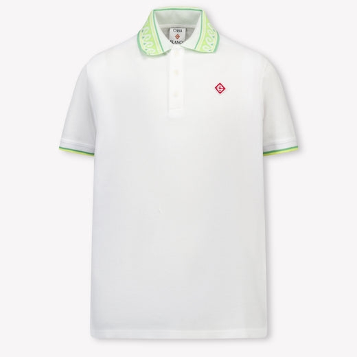 CASABLANCANiños Chicos polo en Blanco