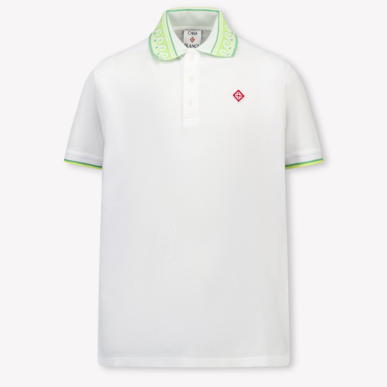 CASABLANCA Kinder Mädchen Polo In Weiß