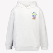 CASABLANCA Kids Boys Sweater In White