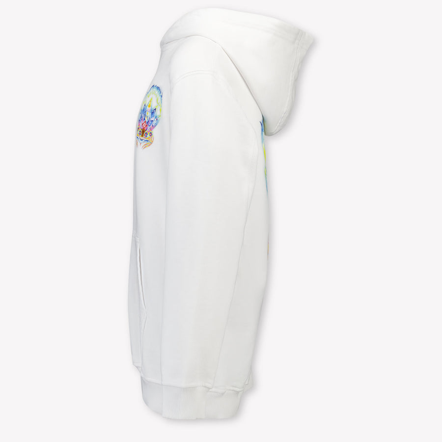 CASABLANCANiños Chicos suéter en Blanco