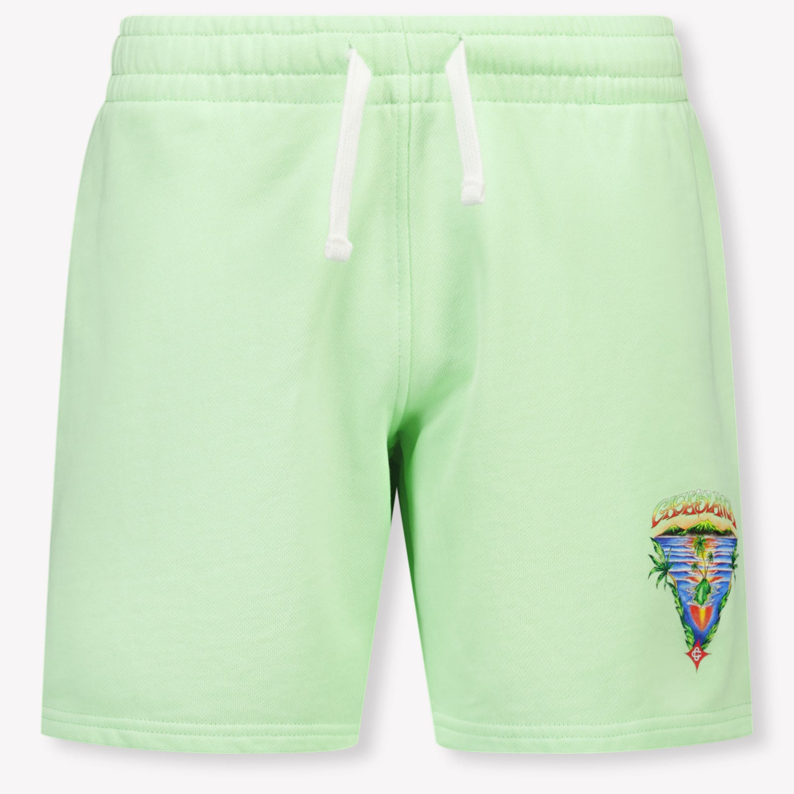 CASABLANCA Kinder Jungen Shorts rein Minze