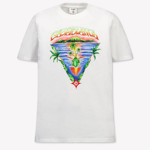 CASABLANCANiños Chicos Camiseta adentro Blanco