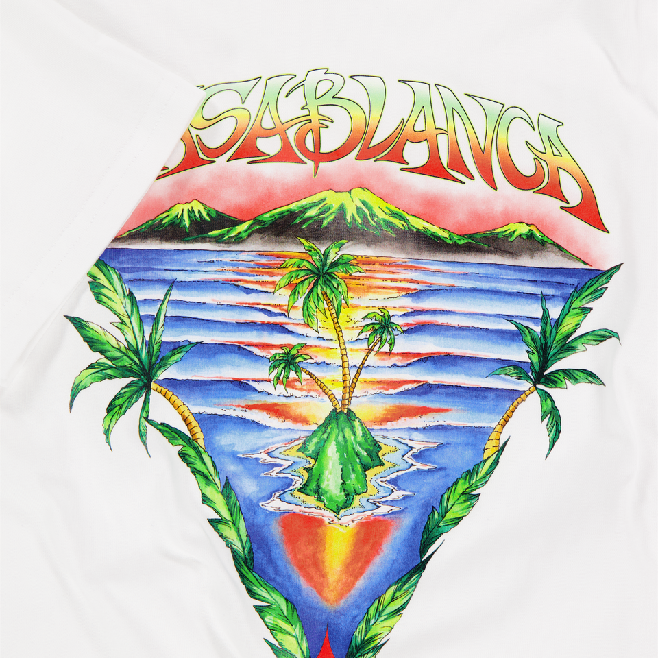 CASABLANCANiños Chicos Camiseta adentro Blanco