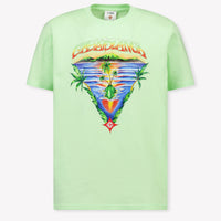 CASABLANCA Kinder Jungen T-Shirt In Minze