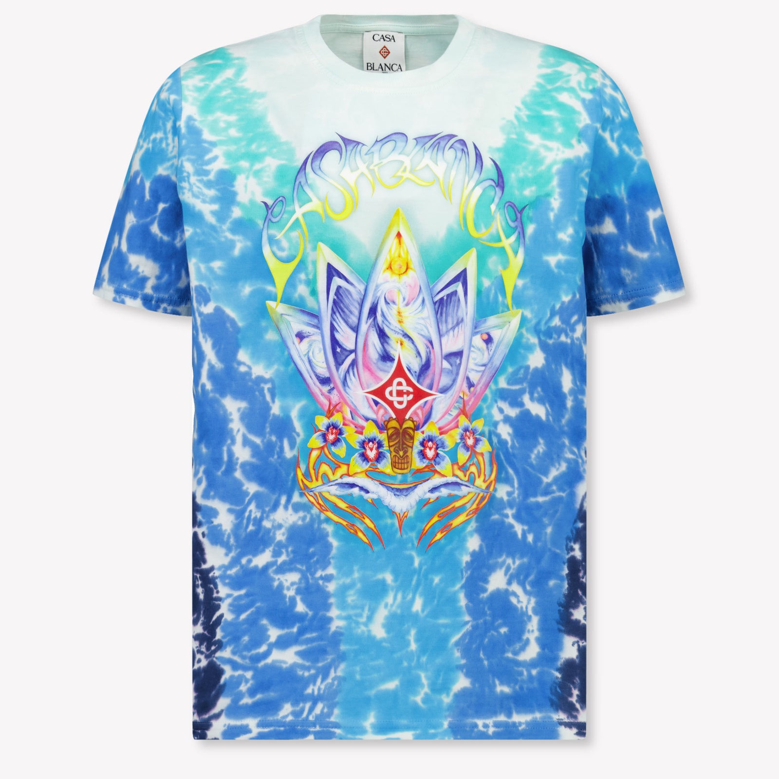 CASABLANCA Kinder Jungen T-Shirt In Türkis